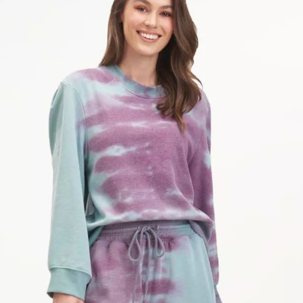 NWT Splendid X Morgan Harper Nichole Tie-Dye Sweatshirt $168